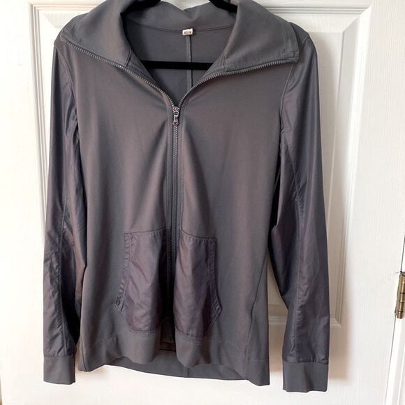 Women’s gray Under Armour super zip up lightweight running jacket - Picture 1 of 4